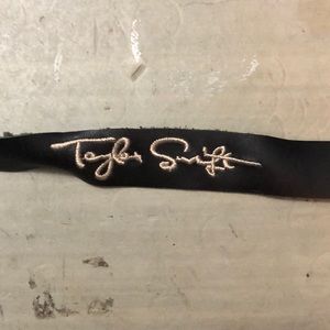 Taylor Swift concert faux leather wrap bracelet